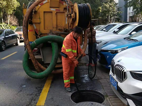 河口排污管道清淤