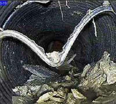 河口排水管道变形塌陷的非开挖修复方法